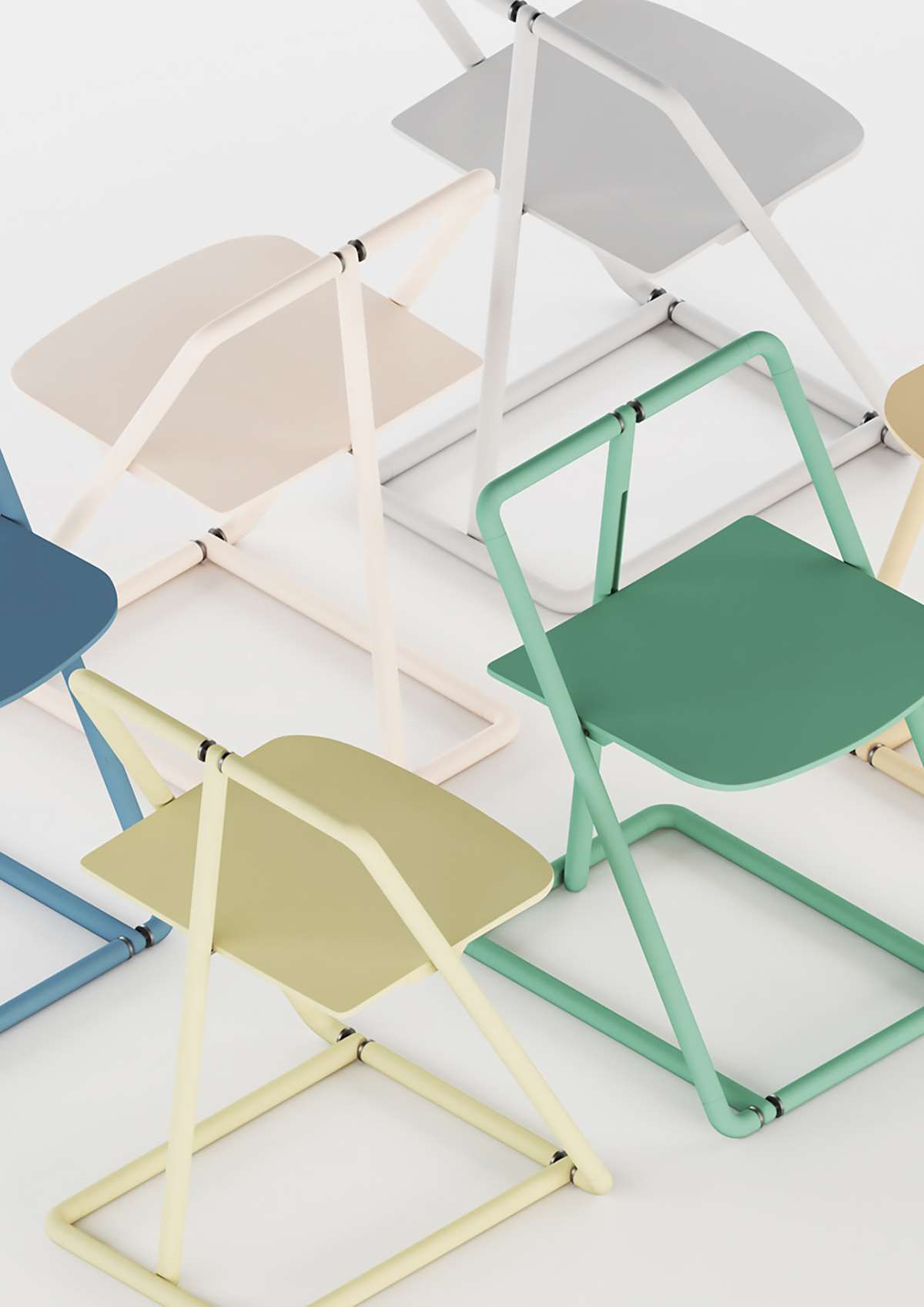 Compact Folding Chair Flipp by Mhd Al Sidawi