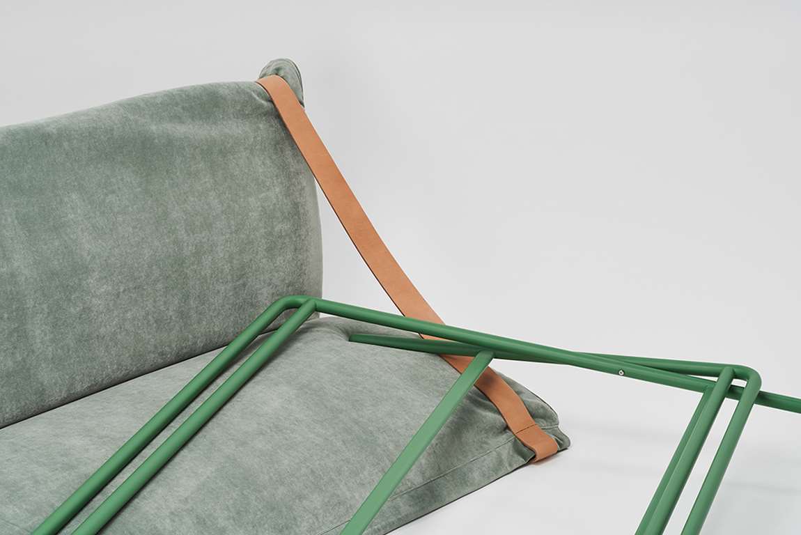 Branco Folding Sofa by Kunikazu Hamanishi