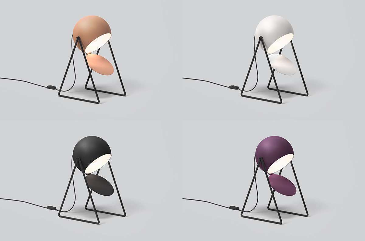 Shy Table Lamp by Daniel Brox