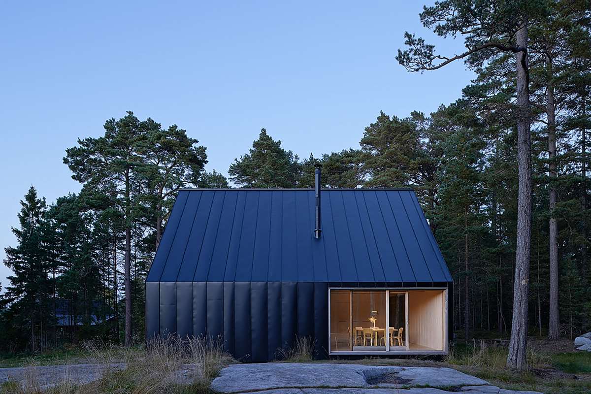 Vacation House in Husaro by Tham & Videgård Arkitekter