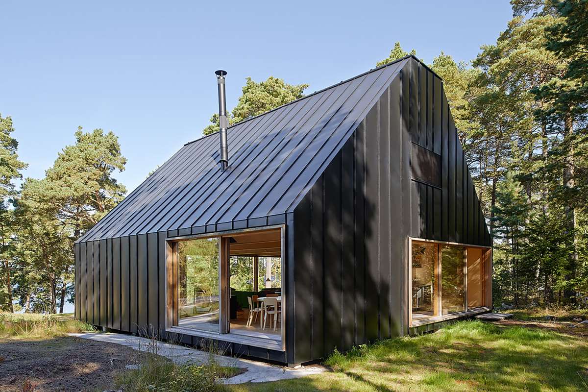 Vacation House in Husaro by Tham & Videgård Arkitekter