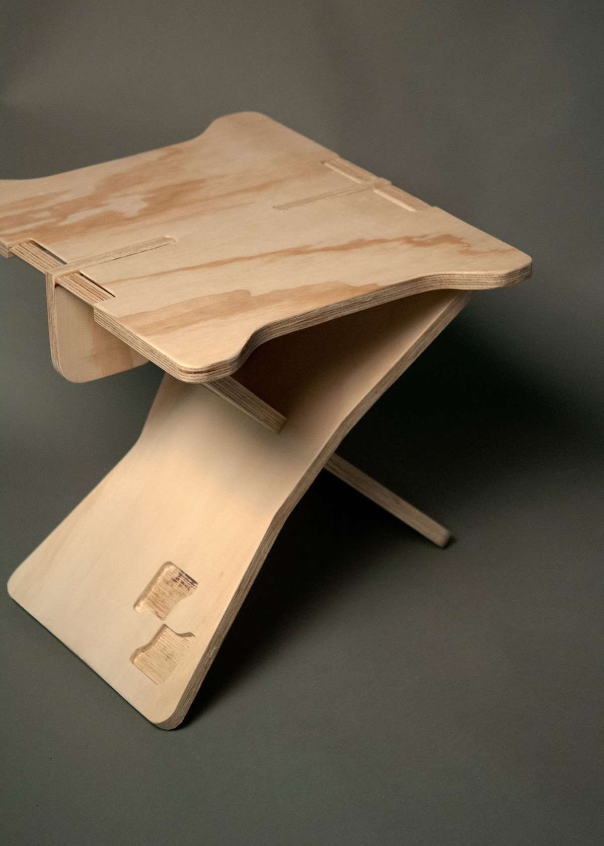 The Loop Stool by Mercedes Aguirre