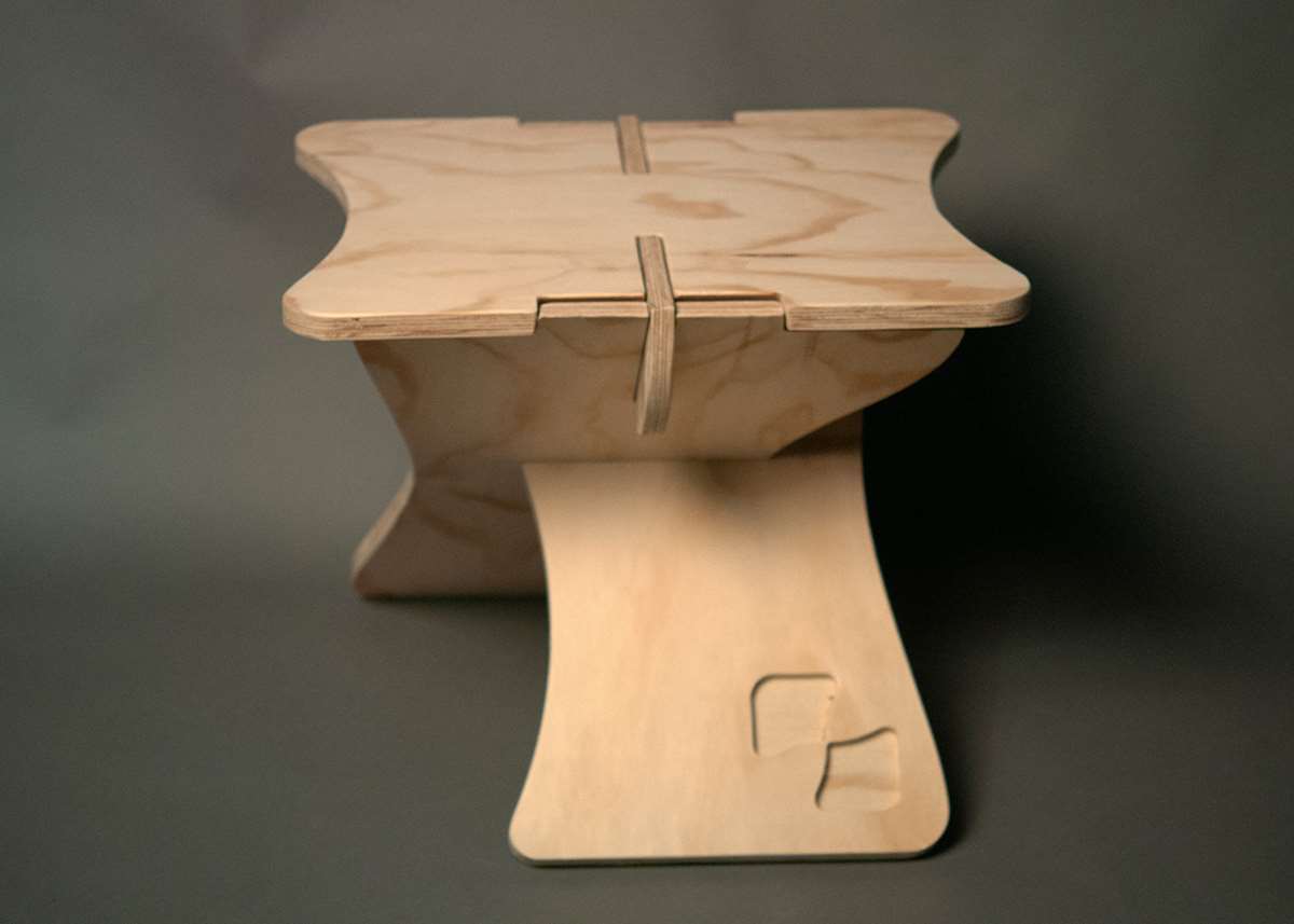 The Loop Stool by Mercedes Aguirre