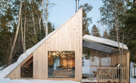 Small Forest Retreat in Ottawa by L'Abri