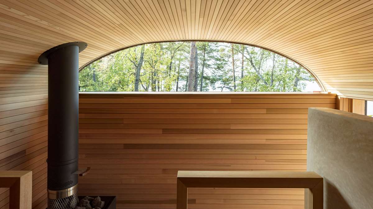 Sauna and Guesthouse by Mer Architects - Home Design Folio