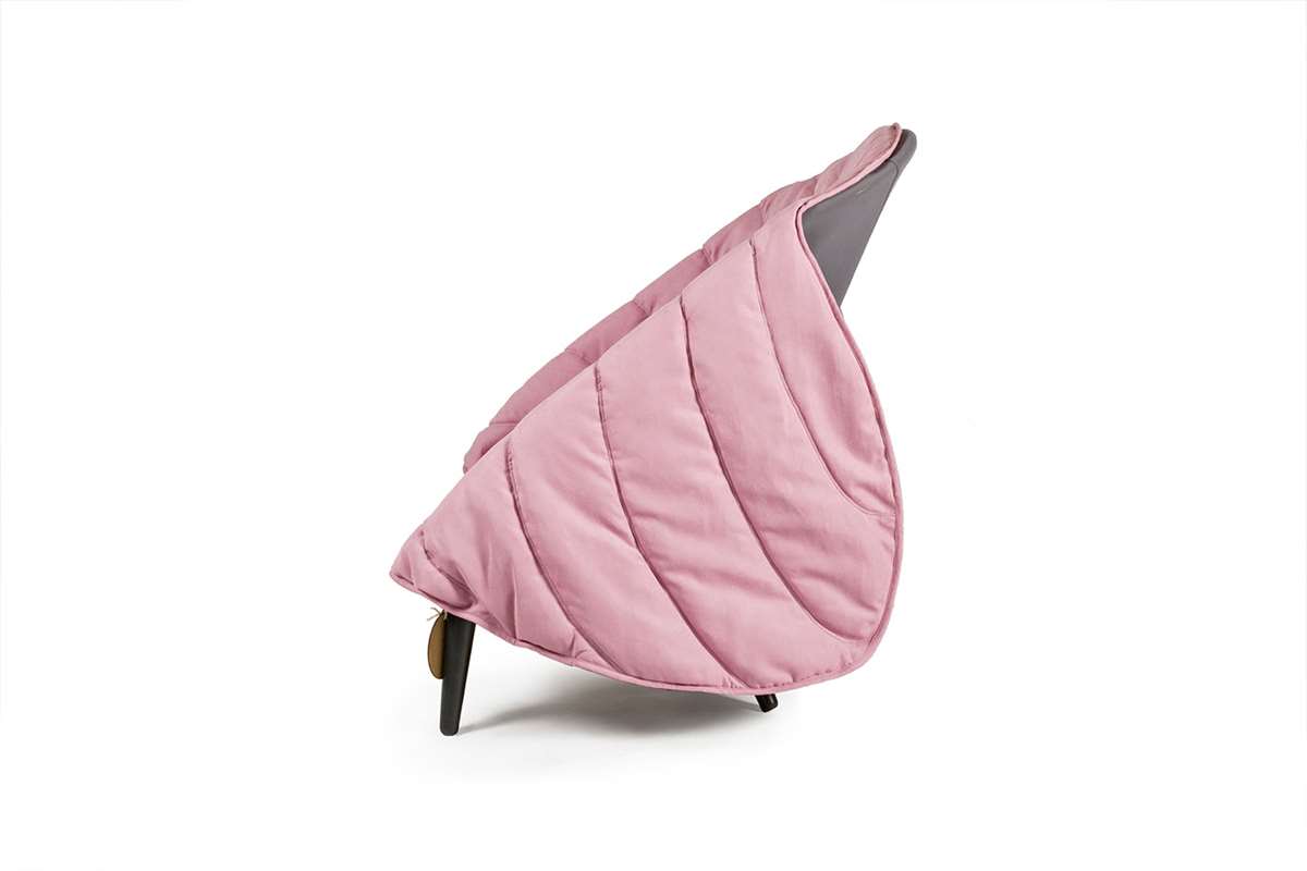 Cole Armchair with Quilted Blanket by Kseniya Alferova