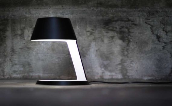 LED Shade Lamp by Peter Bristol