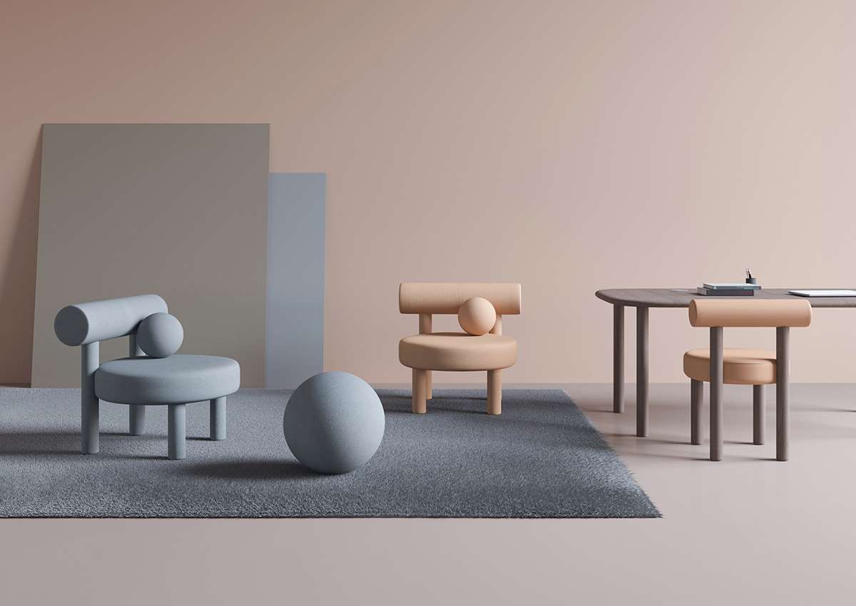 NOOM Furniture Collection by Kateryna Sokolova