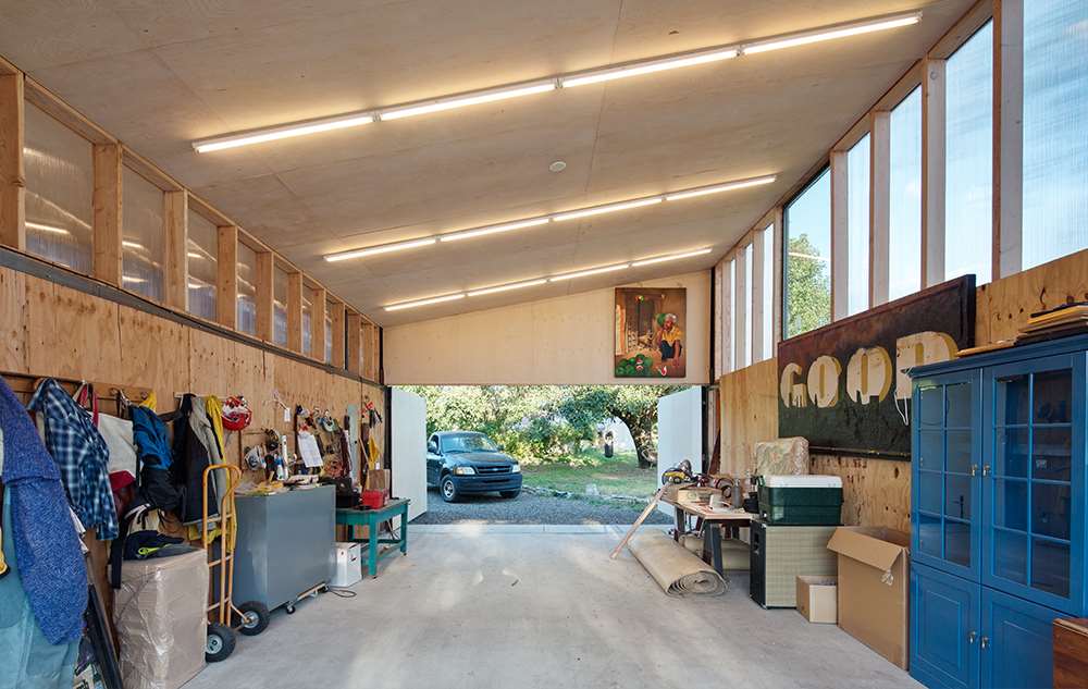 Old Barn Converted into an Art Studio by Mork Ulnes Architects - Home