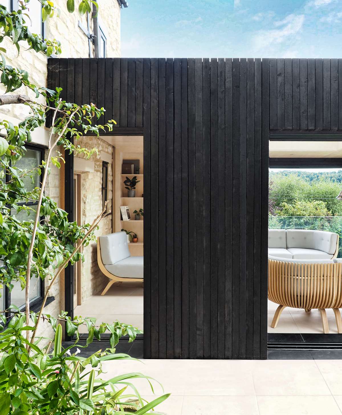 Reading Room Extension to a 17th Century Cottage