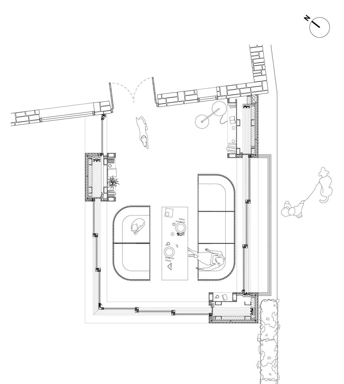 Reading Room Extension to a 17th Century Cottage