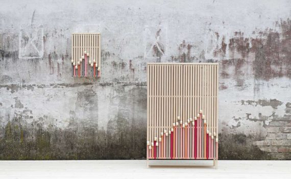 Whittle Away Storage Cabinets by Stoft Studio