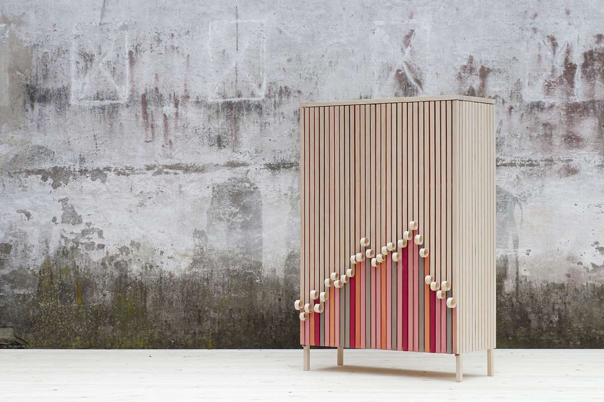 Whittle Away Storage Cabinets by Stoft Studio