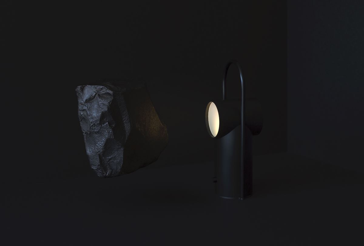 Bijou Minimalist Portable Lamp by PaulinePlusLuis