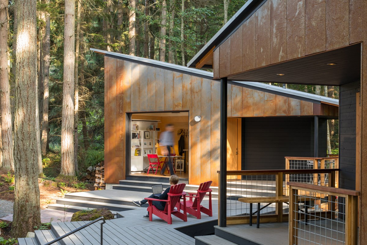 Little House Big Shed by David Van Galen Architecture