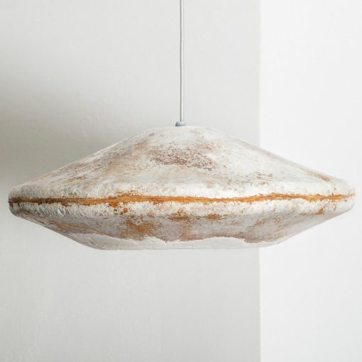 Pendant Lampshade Made from Mushroom Mycelium