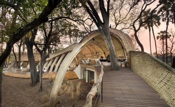 Sandibe Okavango Safari Lodge by Nicholas Plewman Architects and Michaelis Boyd Associates