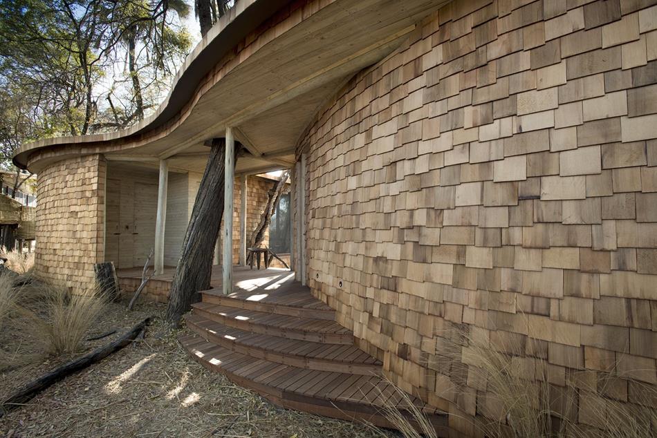 Sandibe Okavango Safari Lodge by Nicholas Plewman Architects and Michaelis Boyd Associates