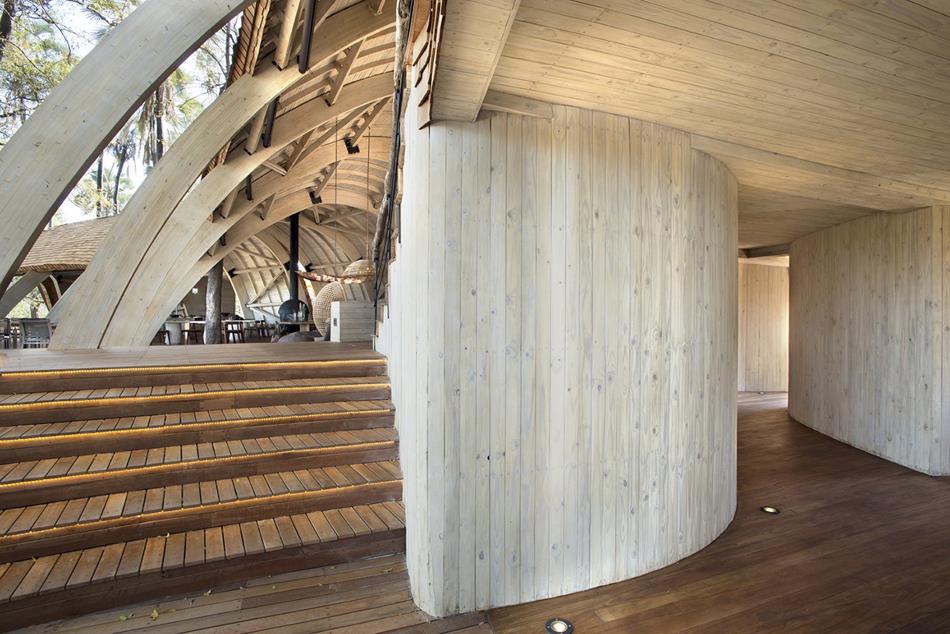 Sandibe Okavango Safari Lodge by Nicholas Plewman Architects and Michaelis Boyd Associates