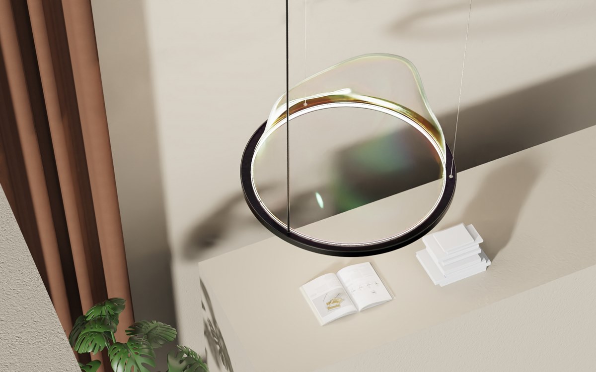 Air Shape Sculptural Lamp: A Captivating Blend of Glass, Light and Emotion