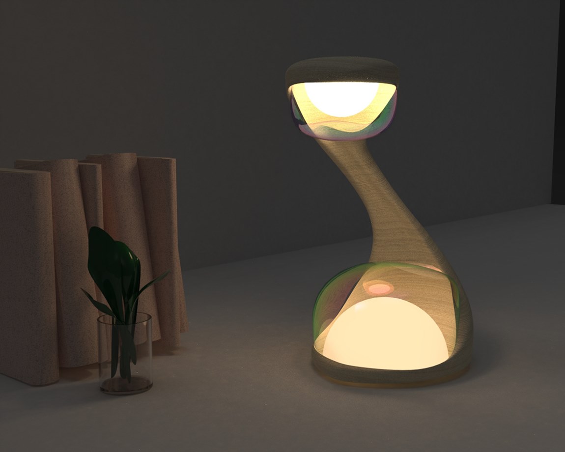 Okra Seed Inspired Lamp by Cat Tuong Giang