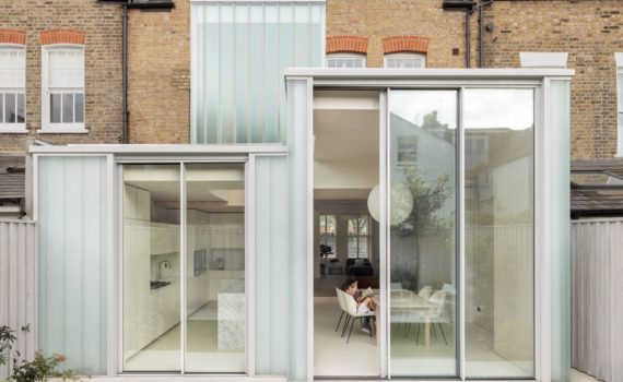 Proctor & Shaw Transforms London House into a "Sky Lantern" with Stunning Exterior and Improved Functionality