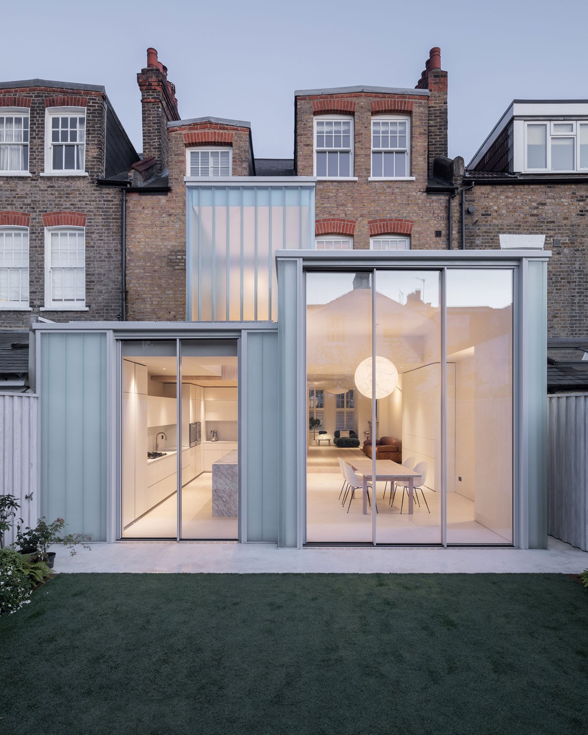 Proctor & Shaw Transforms London House into a "Sky Lantern" with Stunning Exterior and Improved Functionality