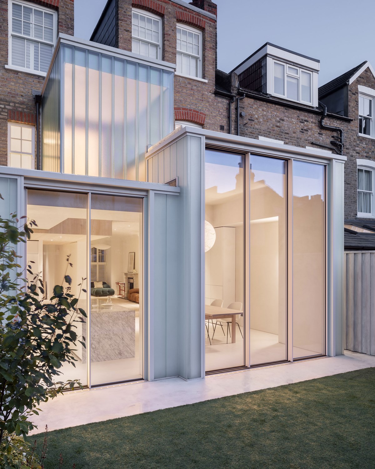 Proctor & Shaw Transforms London House into a "Sky Lantern" with Stunning Exterior and Improved Functionality