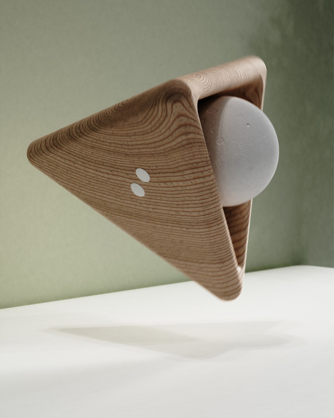 Tumble Based Lamp Concept by Nadeem Hussain