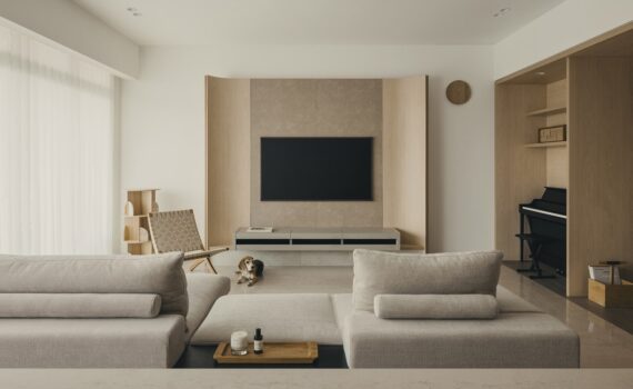 Embrace Apartment Interiors by Right Angle Studio: Redefining Modern Living with Thoughtful Design