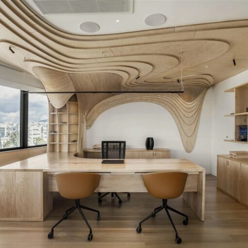 Onassis Group Office Interiors in Athens by Tenon Architecture