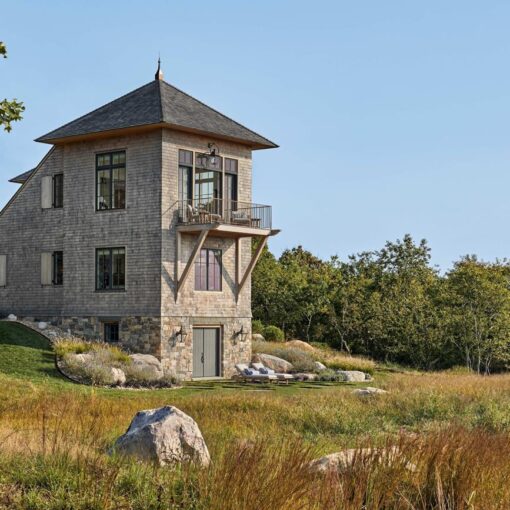 A Stunning Tower House with Ocean Views: Pointer Perch by Haver Skolnick Architects