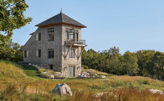 A Stunning Tower House with Ocean Views: Pointer Perch by Haver Skolnick Architects