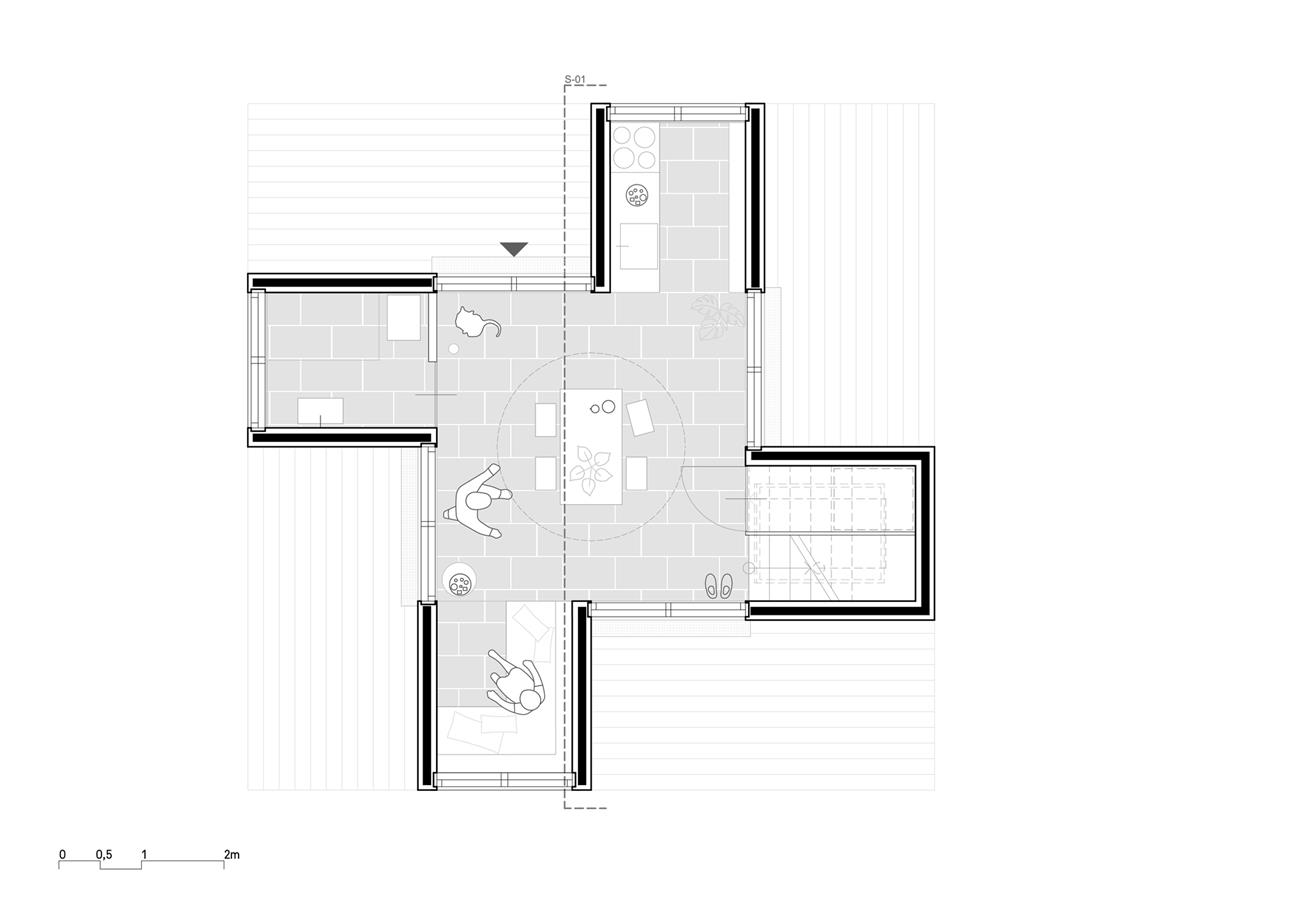 Villa Minimale by Clemens Kirsch: A Compact Allotment House in the Hills of Vienna