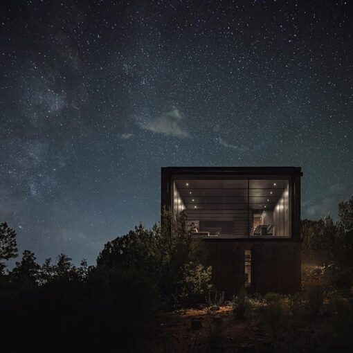 Telescope House in Sedona: A Stunning Desert Retreat by Wendell Burnette Architects