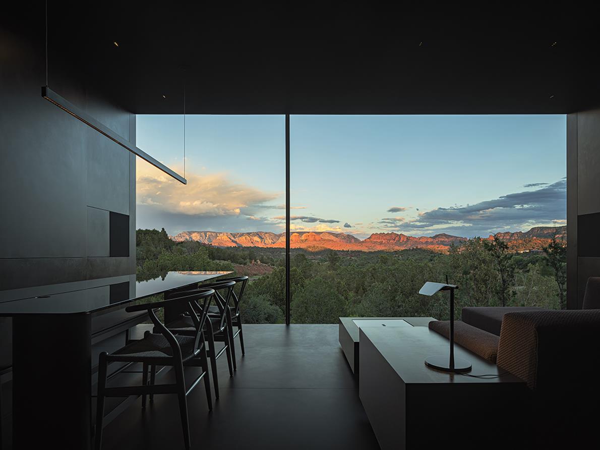 Telescope House in Sedona: A Stunning Desert Retreat by Wendell Burnette Architects