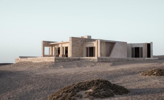 Breathing Beach House: A Sustainable Desert Retreat by Karm Architecture Lab