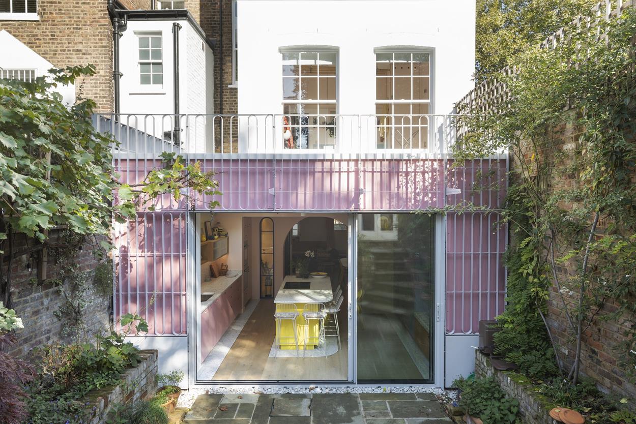 Vivid House: A Playful Refurbishment Near Elephant & Castle