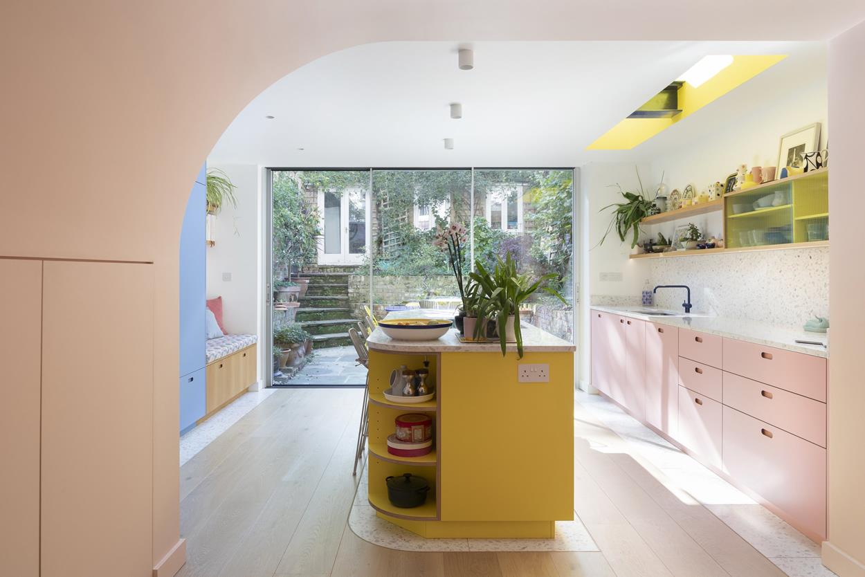 Vivid House: A Playful Refurbishment Near Elephant & Castle