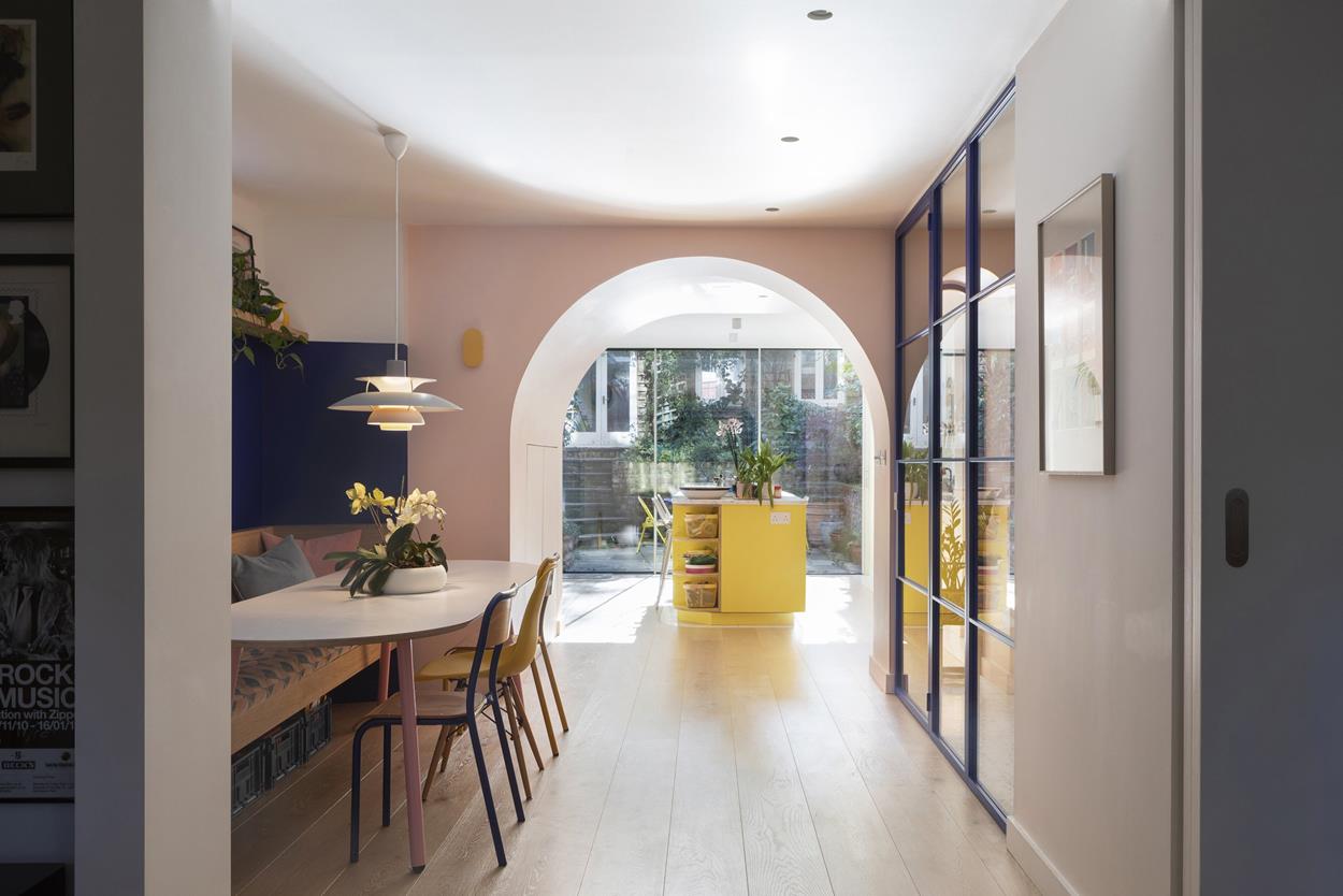 Vivid House: A Playful Refurbishment Near Elephant & Castle